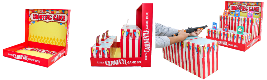 シューティングトスゲームの組み立て方