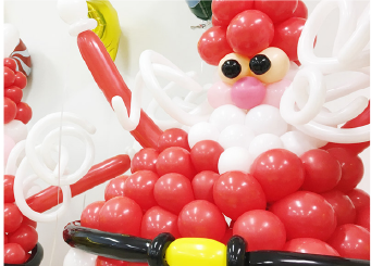 サンタのオブジェ画像