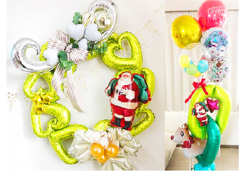 クリスマスリース画像