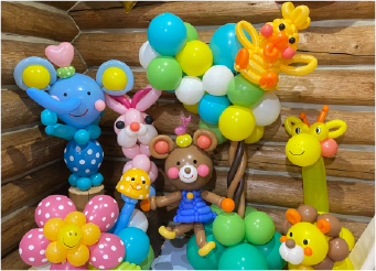 森のパーティー画像